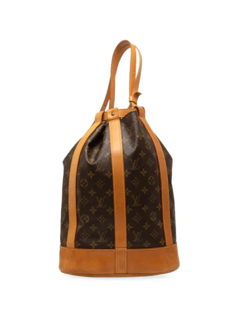 Louis Vuitton Pre-Owned 1997 Monogram Randonnee PM bucket bag Brown Q5RYLSIK27RV1AP9
