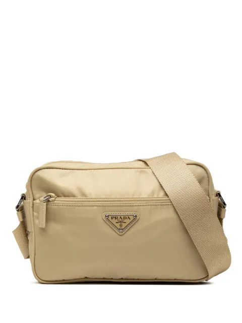 Prada Pre-Owned 2013-2026 Tessuto Camera Bag crossbody bag Neutrals STDWQE08J1EL3MW6
