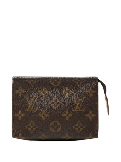 Louis Vuitton Pre-Owned 2002 Monogram Toiletry 15 pouch Brown I8A4MGS3L39KK630