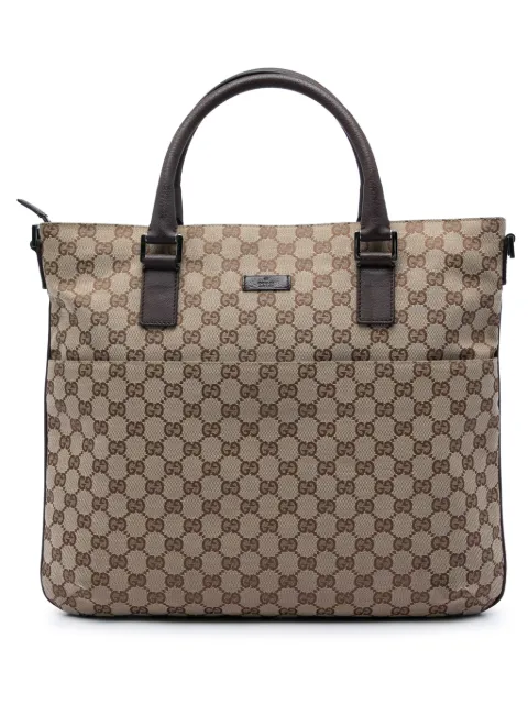 Gucci Pre-Owned 2000-2015 GG Canvas satchel Neutrals SO9Y0BI1QQIYQ048