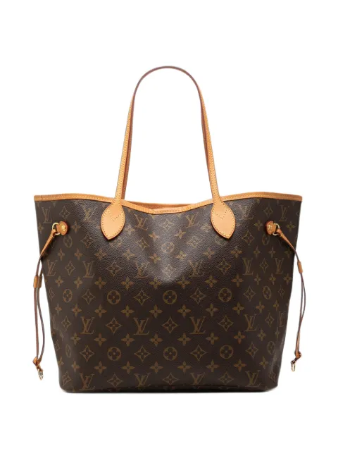 Louis Vuitton Pre-Owned 2017 Monogram Neverfull MM tote bag Brown FZ5YXFYIELN12QLO