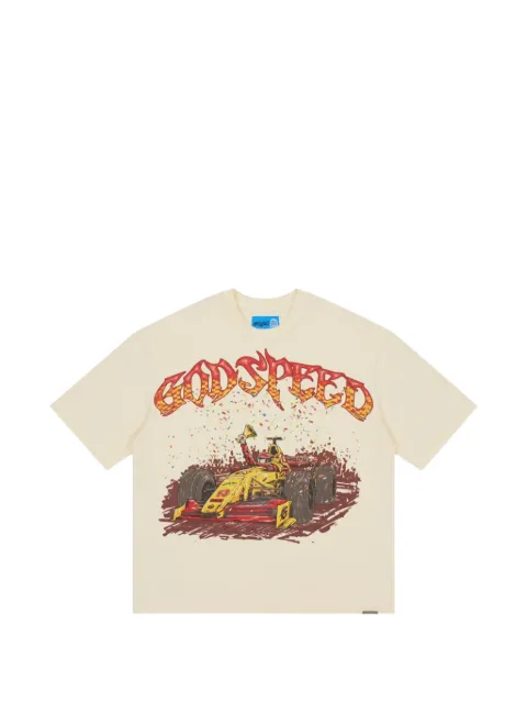 GODSPEED F1 Dreams graphic-print T-shirt Neutrals GS640