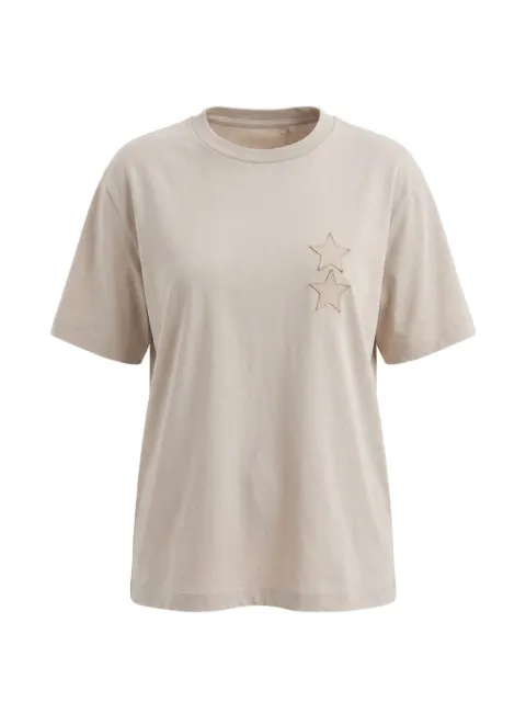 ICON DENIM star-patch t-shirt Neutrals SAMMYJ8046