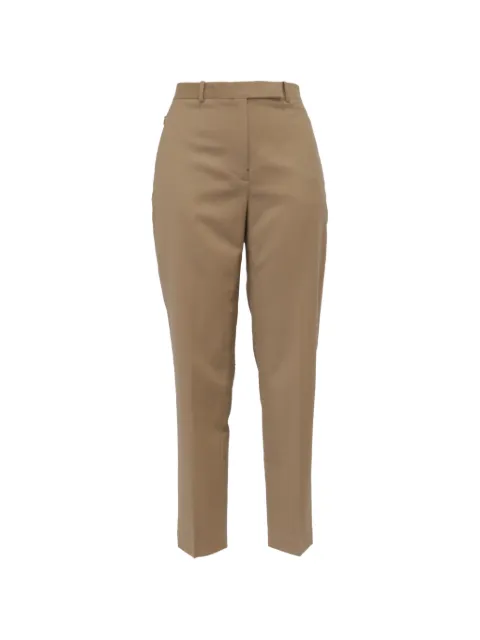 Theory high-rise tapered trousers Neutrals RFCPUUSCL784935W