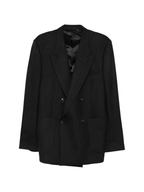 Spina double-breasted jacket Black F26J15