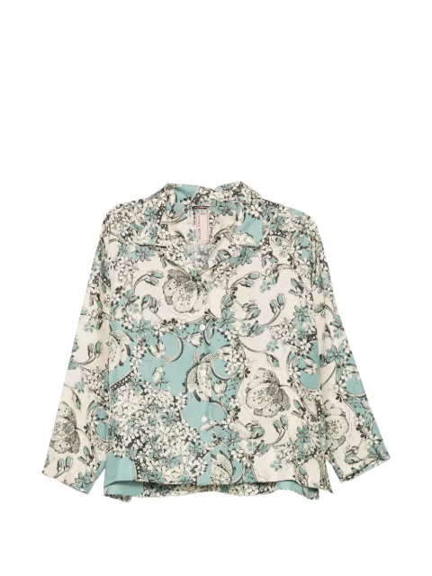 Antonio Marras floral-print long-sleeve shirt Neutrals MCA0007SV7EC