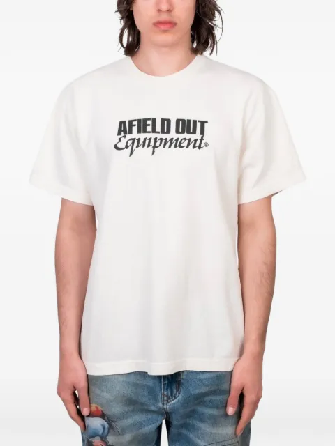 Afield Out logo-print T-shirt White AOSP26BTBNE