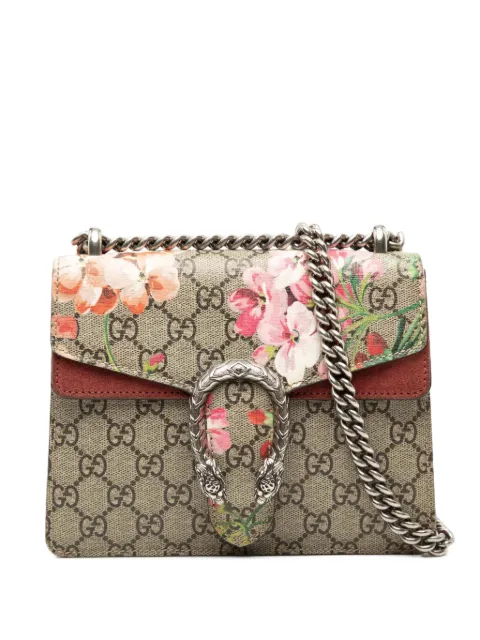 Gucci Pre-Owned 2016-2026 Small GG Supreme Blooms Dionysus crossbody bag Neutrals TQ6CAJWWZGKR14BV