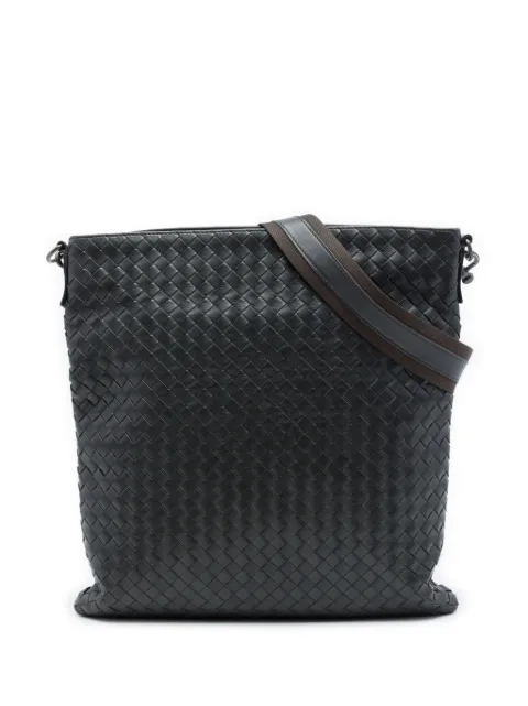 Bottega Veneta Pre-Owned 2012-2026 Nappa Intrecciato VN crossbody bag Grey X9I51922YV6SKB90