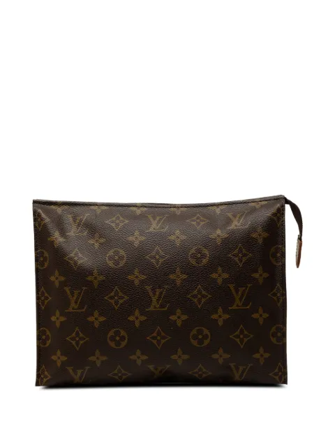 Louis Vuitton Pre-Owned 1996 Monogram Toiletry Pouch 26 clutch bag Brown H688YC3ZH6SNM6T6