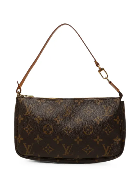 Louis Vuitton Pre-Owned 2000 Monogram Pochette Accessoires shoulder bag Brown 6DCO2SX36L6GY303