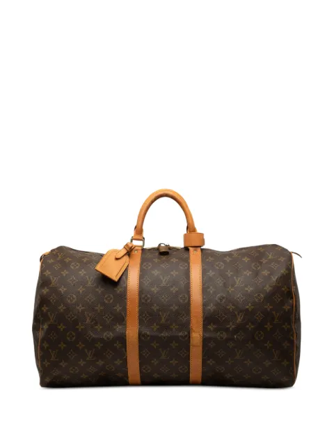 Louis Vuitton Pre-Owned 1993 Monogram Keepall 55 travel bag Brown 49T44PVXSLJV0KJF