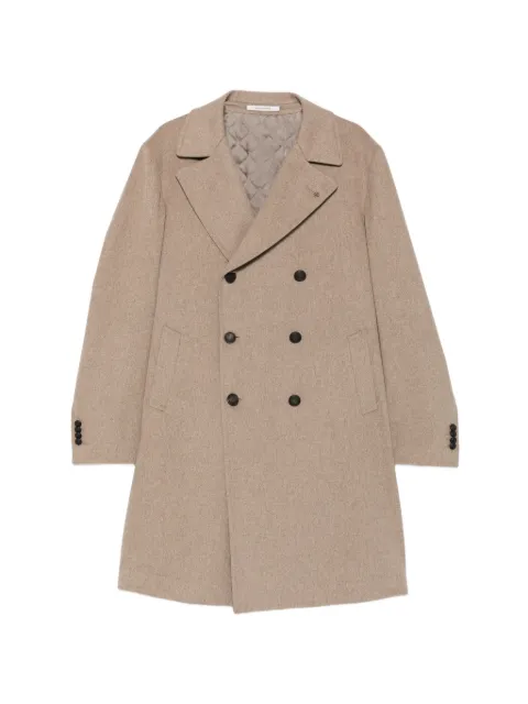 Tagliatore double-breasted coat Neutrals ARDEN010103