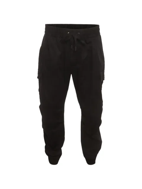 Dolce & Gabbana Pre-Owned logo-plaque cargo pants Black 1401710