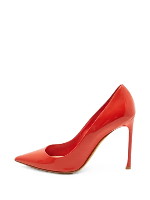 Christian Dior Pre-Owned Dioressence patent leather pumps Red 1405319