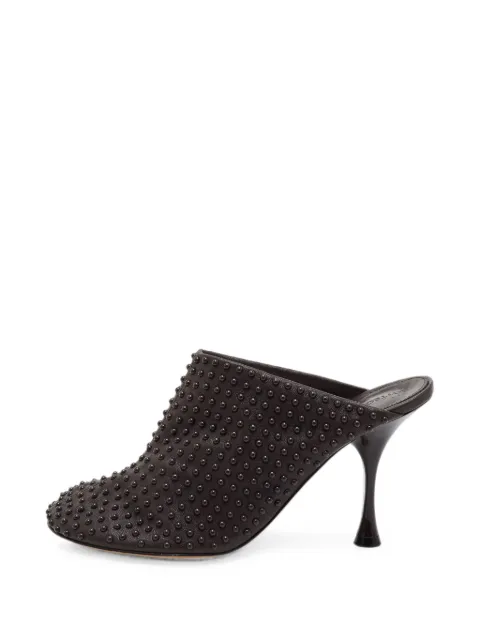 Bottega Veneta Pre-Owned Dot studded mules Brown 1404058