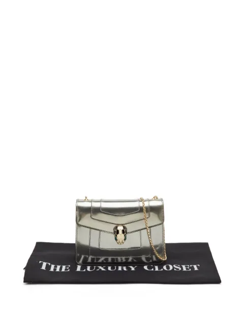 Bvlgari Pre-Owned Serpenti Forever shoulder bag Silver 1402576