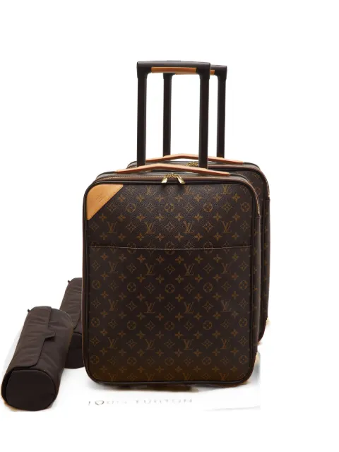 Louis Vuitton Pre-Owned 2013 45 Pegase Legere Monogram luggage bag Brown 1402609