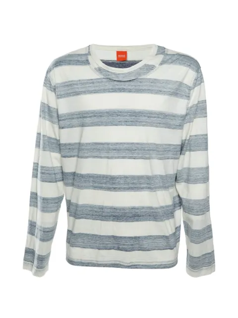 BOSS Thyler striped T-shirt Blue 1406710