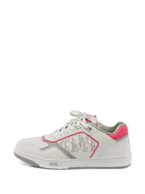 Christian Dior Pre-Owned B27 Oblique Galaxy low top sneakers White 1405646