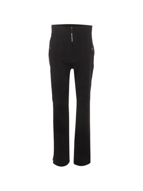 Louis Vuitton Pre-Owned straight-leg trousers Black 1404961