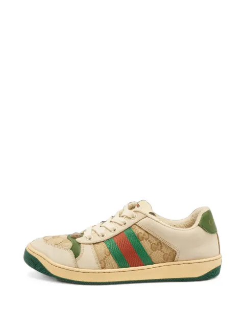 Gucci Pre-Owned Screener GG canvas sneakers Neutrals 1404979