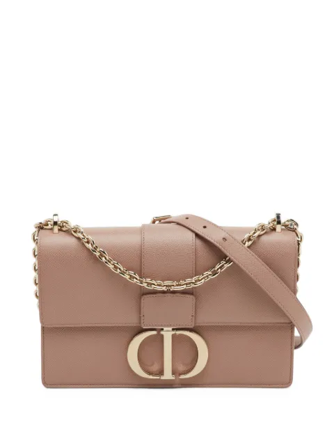 Christian Dior Pre-Owned 2020 30 Montaigne chain shoulder bag Neutrals 1406716