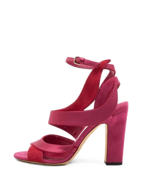 Jimmy Choo Pre-Owned Falcon strappy sandals Pink 1402954