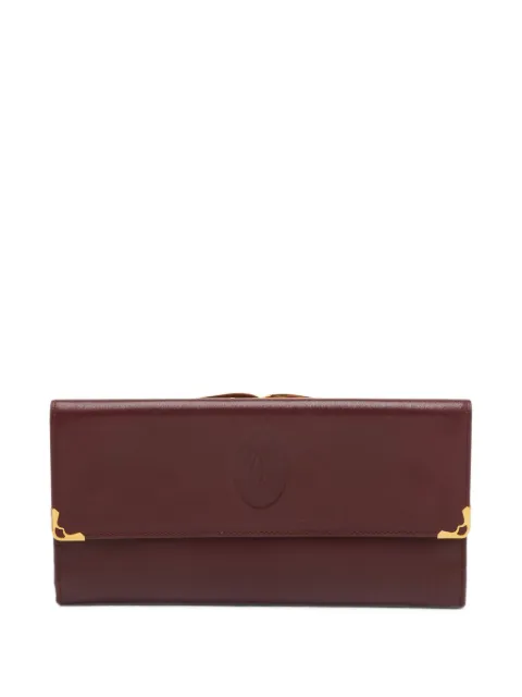 Cartier Must de Cartier flap wallet Red 1404443