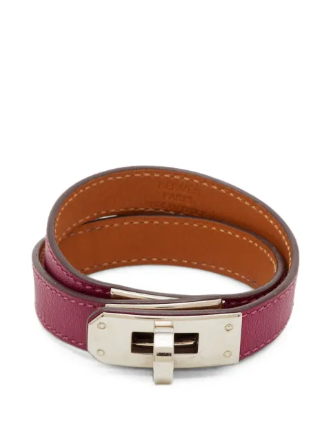 Hermès Pre-Owned Kelly Double Tour bracelet Purple 1403439