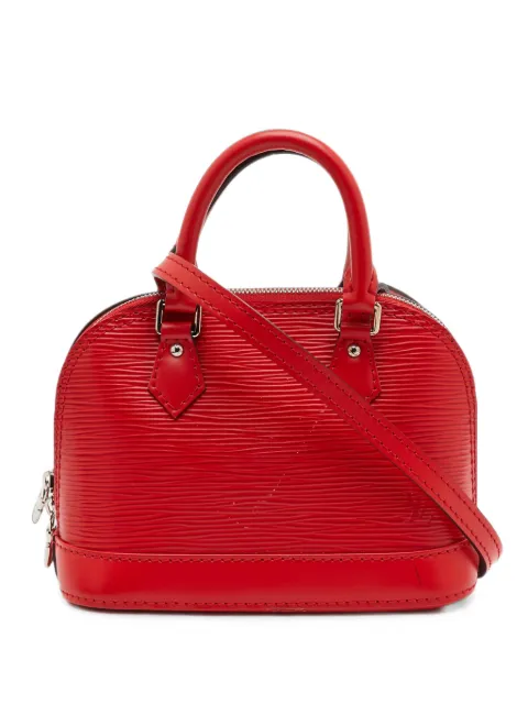 Louis Vuitton Pre-Owned Alma Nano Epi tote bag Red 1402738