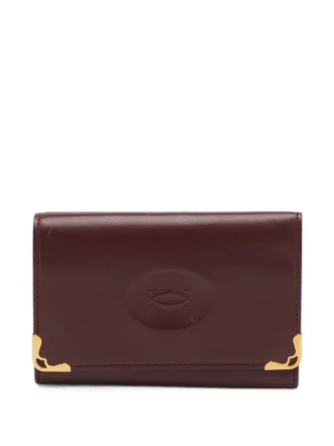 Cartier Must de Cartier leather key holder Red 1402732