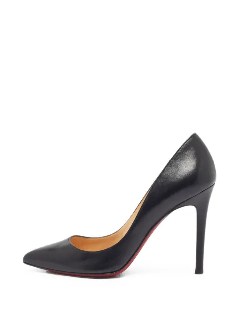 Christian Louboutin Pre-Owned Pigalle pointed-toe pumps Black 1406061