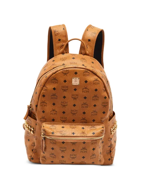 MCM Pre-Owned Stark Visetos backpack Brown 1406117
