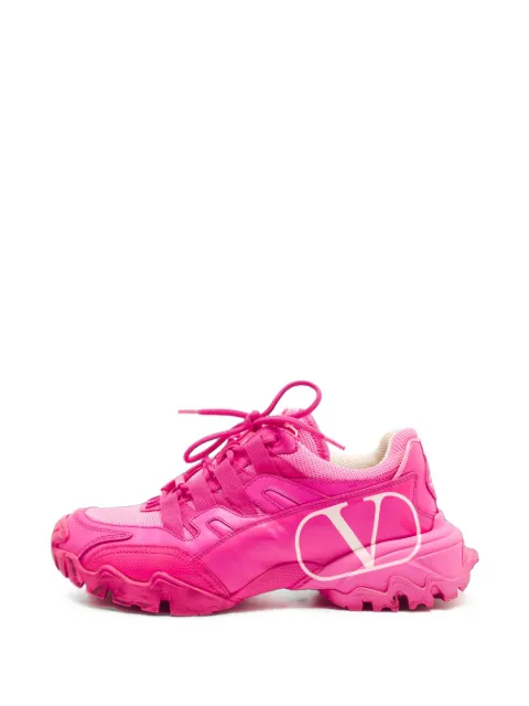 Valentino Garavani Pre-Owned VLogo Climbers sneakers Pink 1404576