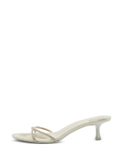 Pre-Owned Alexander Wang Dahlia crystal-embellished sandals Neutrals 1405346