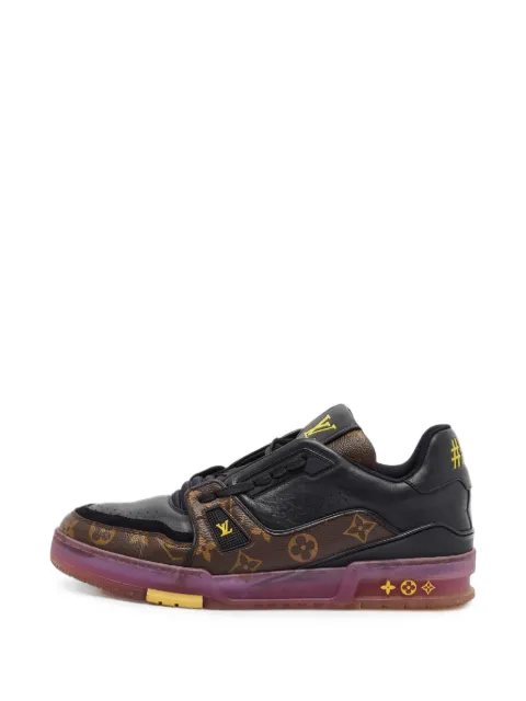 Louis Vuitton Pre-Owned LV Trainer Monogram sneakers Black 1404865
