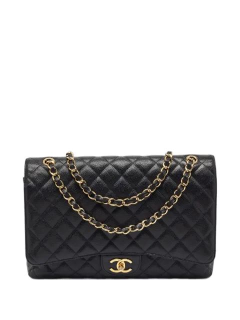 CHANEL Pre-Owned 2010-2011 Classic Double Flap shoulder bag Black 1405026
