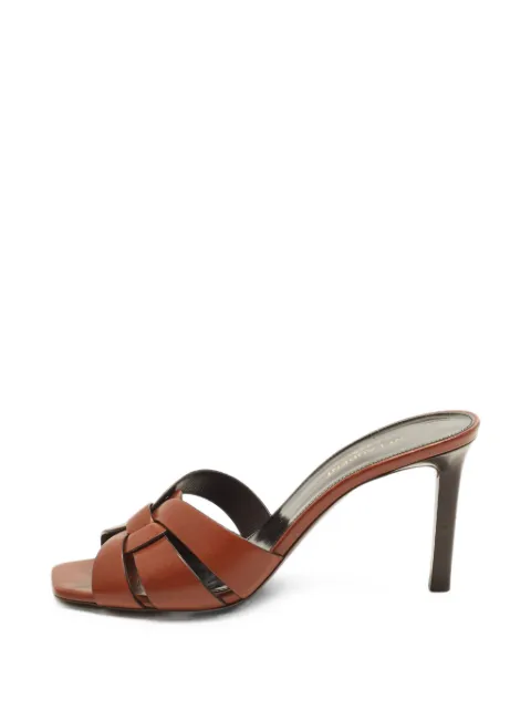 Saint Laurent Pre-Owned Tribute sandals Brown 1405434