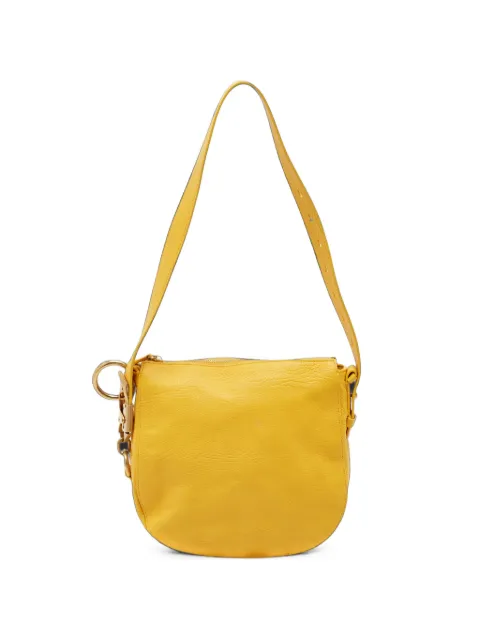 Burberry Pre-Owned small Knight leather shoulder bag Yellow 1406043