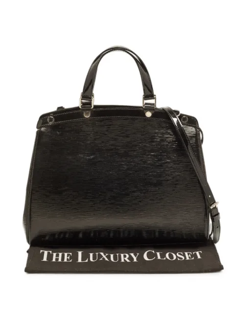 Louis Vuitton Pre-Owned 2011 Brea Épi-leather tote bag Black 1404937