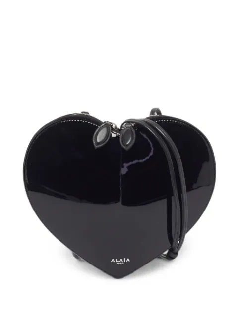 Alaïa Pre-Owned Le Coeur heart-shaped crossbody bag Black 1404877