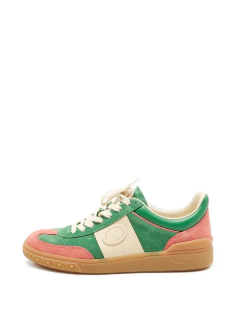 Valentino Garavani Pre-Owned Upvillage suede sneakers Green 1405070