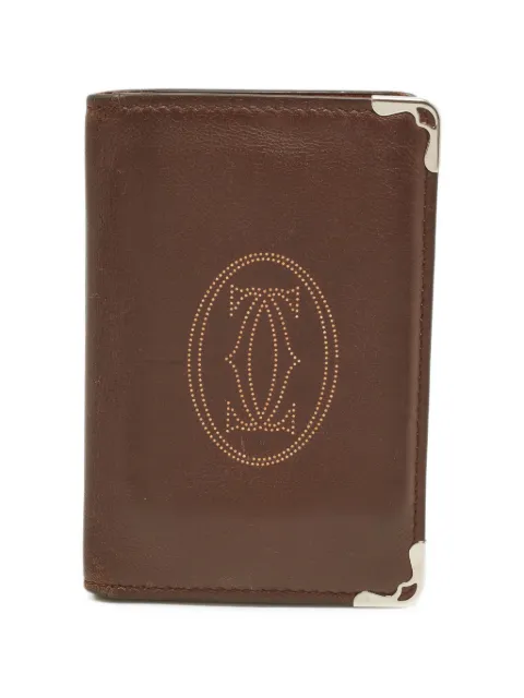Cartier Must de Cartier bifold card holder Brown 1405401