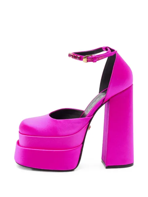 Versace Pre-Owned Aevitas double platform pumps Pink 1406684