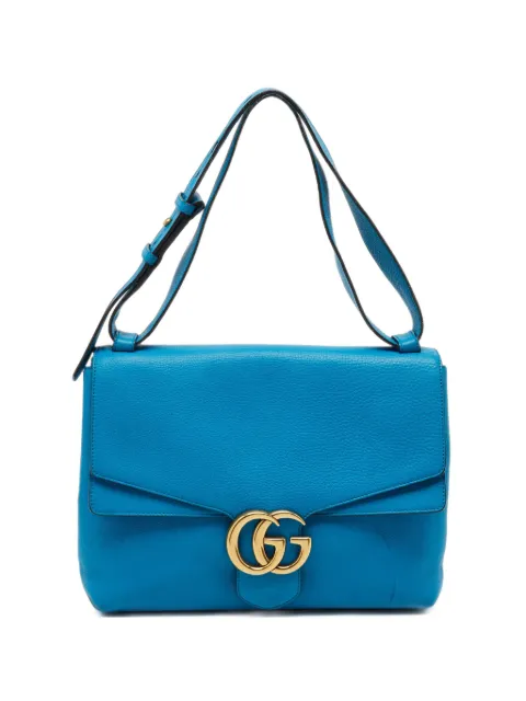 Gucci Pre-Owned GG Marmont shoulder bag Blue 1406361