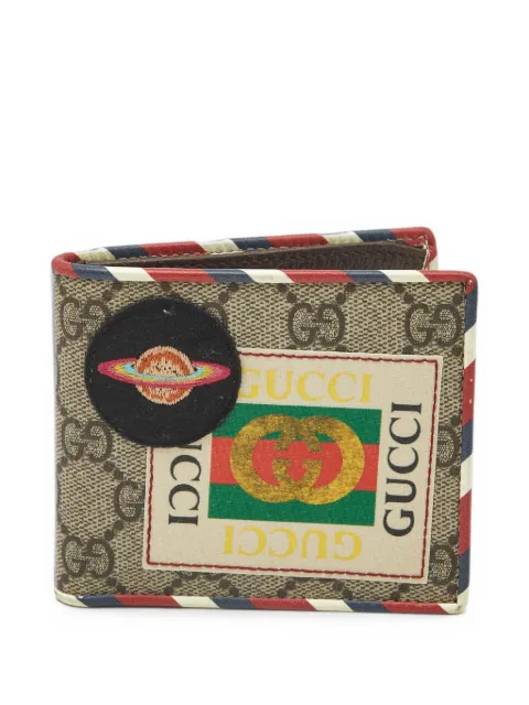 Gucci Pre-Owned Courrier UFO bifold wallet Neutrals 1405695