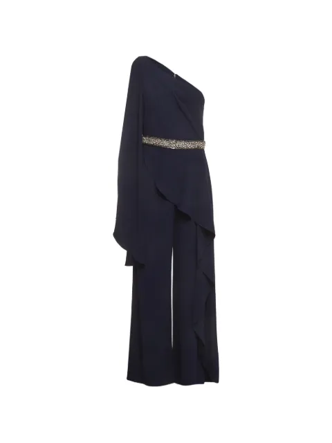 alice + olivia Venita crystal-embellished jumpsuit Blue 1402986