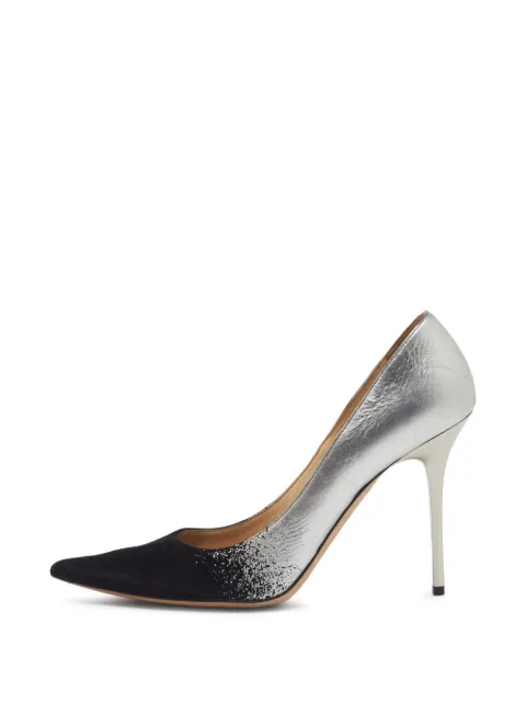 Jimmy Choo Pre-Owned Anouk ombré-effect pumps Silver 1407625