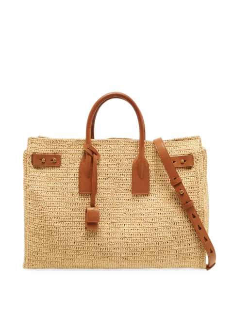Saint Laurent Pre-Owned 2023 Sac de Jour Supple tote bag Neutrals 1406329